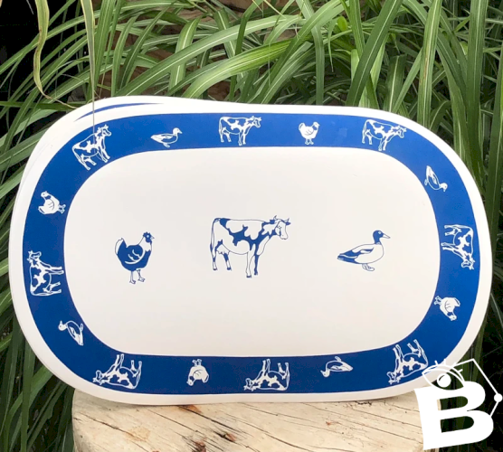 Sets de table vintage motifs campagnards