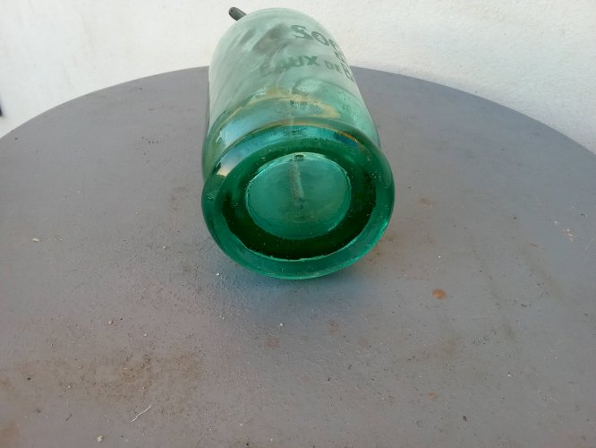 Siphon d’eau de Seltz – Vert d’eau – Vintage