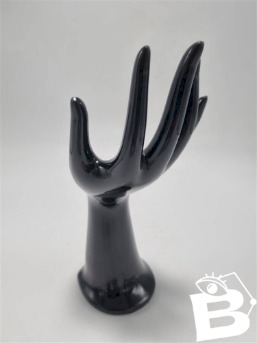 Soliflore baguier en forme de main