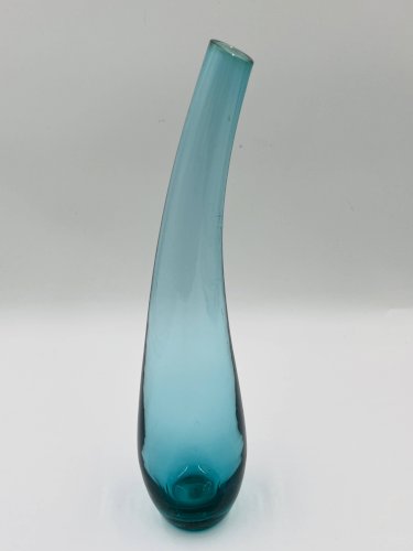 Soliflore courbé en verre