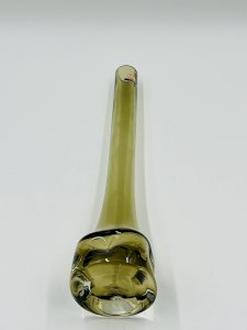 Soliflore Ingrid Glas design Kurt Wokan vert olive