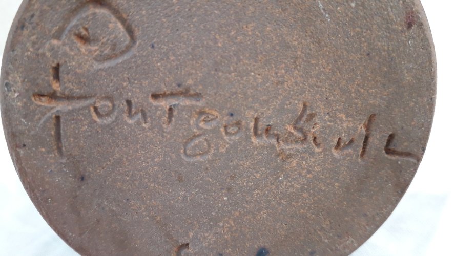 Soliflore ou bouteille grès