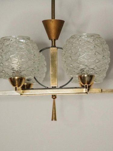 Sonia, la suspension en laiton et verre N°149