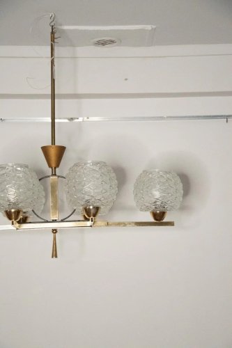 Sonia, la suspension en laiton et verre N°149