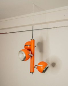 Sonia, la suspension eye-ball orange N°150