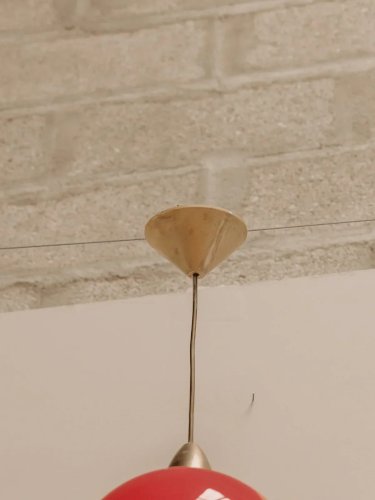 Sonia, la suspension globe rouge N°169