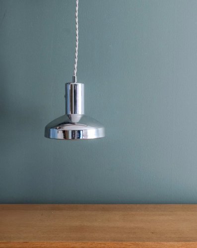 Sonia, la suspension industrielle chromée N°173