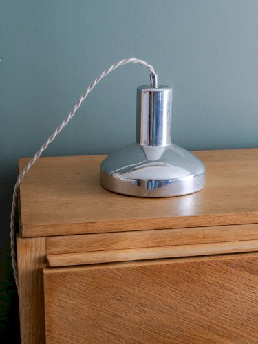 Sonia, la suspension industrielle chromée N°173