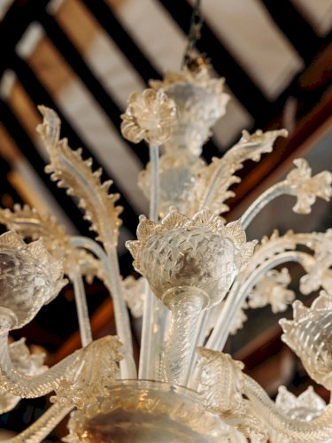 Sonia, la suspension lustre en verre de Murano N°186