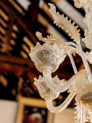 Sonia, la suspension lustre en verre de Murano N°186