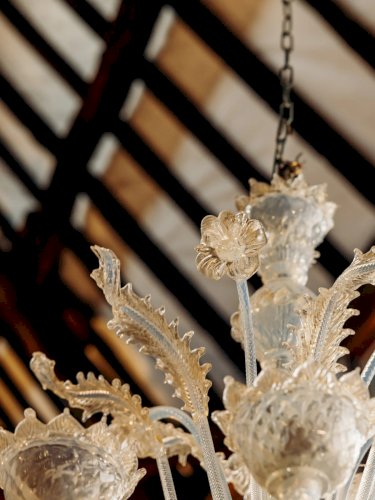 Sonia, la suspension lustre en verre de Murano N°186