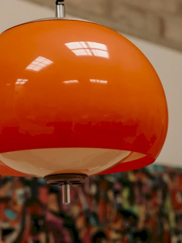 Sonia, la suspension Space Age orange N°167