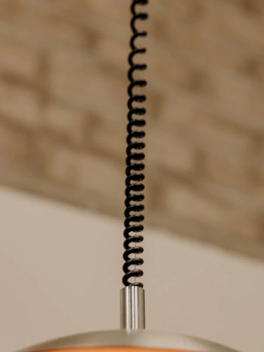 Sonia, la suspension Space Age orange N°167