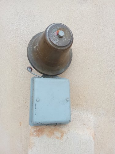 Sonnerie a cloche électrique ancienne 