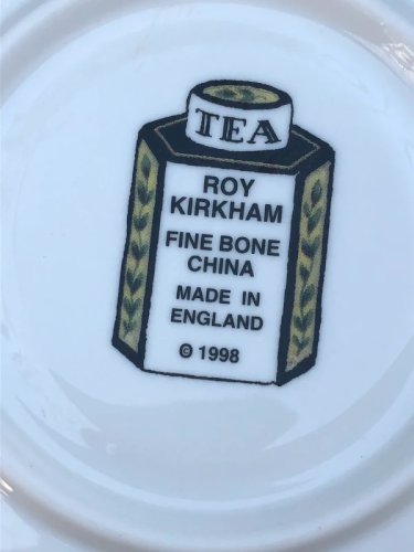 Soucoupe Roy Kirkham Tea 1998