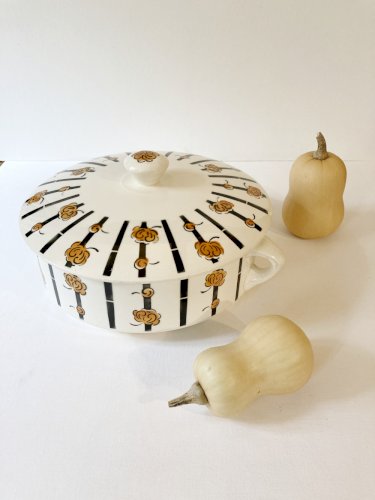 Soupière art déco Badonvillers, début XXe
