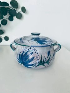 Handcrafted Soup Tureen Le Brescon - Thistle Decor - Vintage 60s/70s