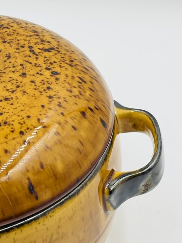 Soupière Boch La Louvière décor Palma céramique vintage