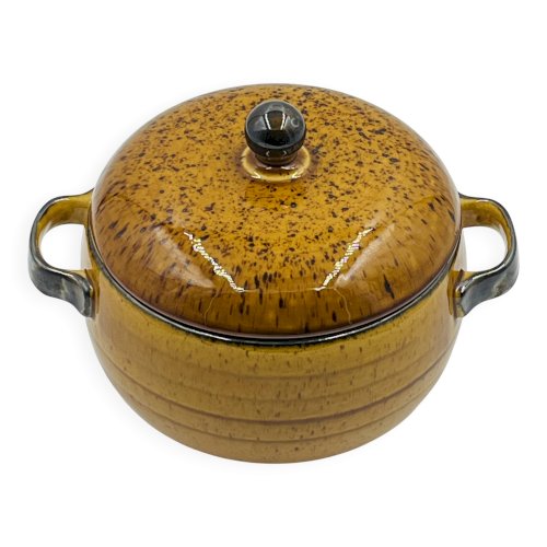 Soupière Boch La Louvière décor Palma céramique vintage
