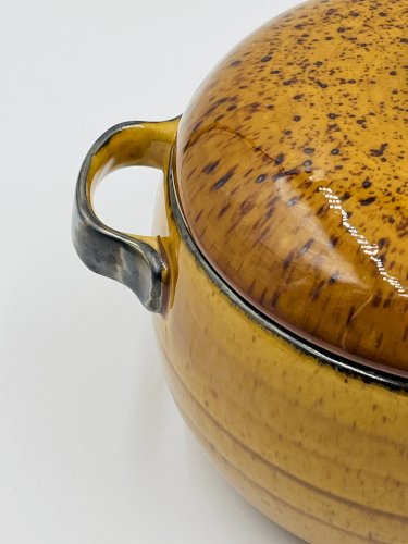 Soupière Boch La Louvière décor Palma céramique vintage