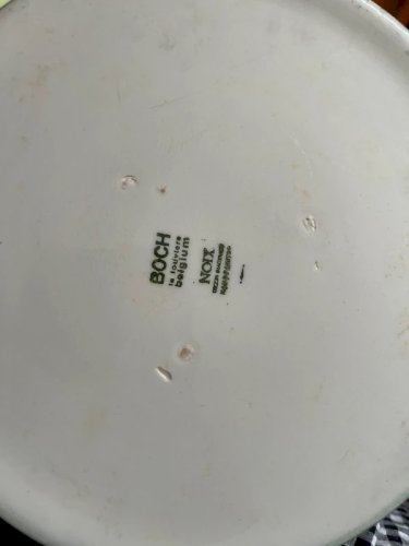 Soupière Boch La Louvière modèle Noix