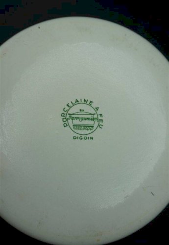 Soupière Digoin Sarreguemines