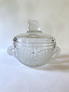 Crystal tureen Walther Glas Germany, swan shape