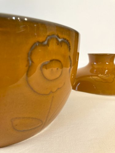 Soupière en faïence de Niderviller, modèle Calut