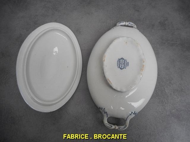 SOUPIERE EN FAIENCE PRINTANIA D'ONNAING