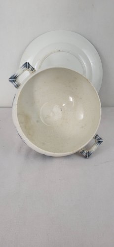 Soupière en faïence Terre de Fer
