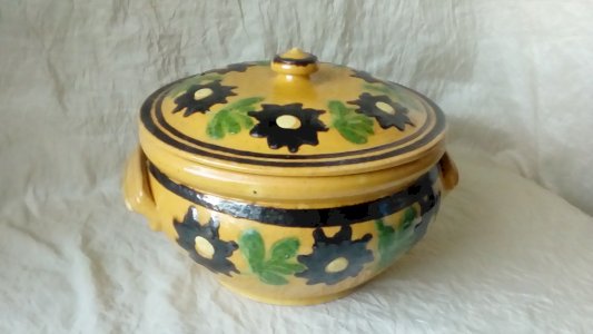 STONEWARE SOUP Tureen SOUFFLENHEIM POTTERY ALSACE*