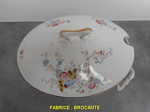 SOUPIERE EN LIMOGES DOREE