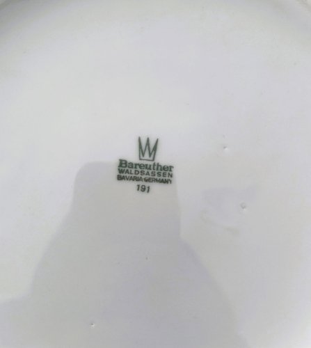 Soupière en porcelaine de Bavière