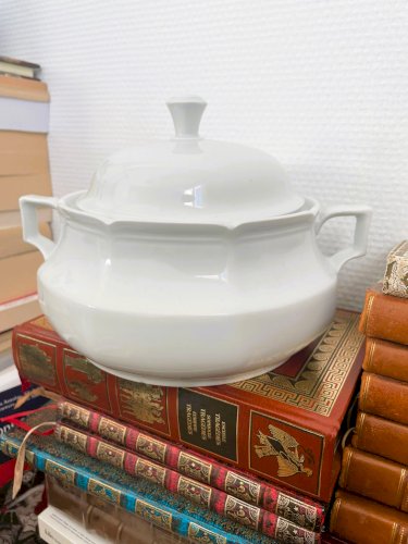 Soupière en porcelaine de Bavière