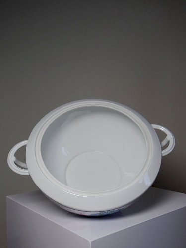 Soupière en porcelaine fine de Limoges Bernardaud Borel 1986 limité