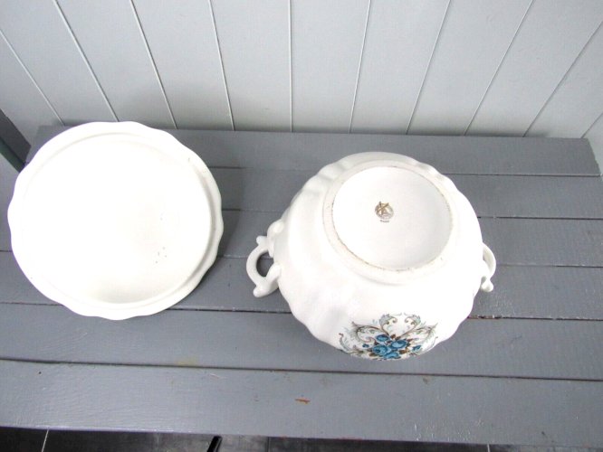 Soupière faïence modèle Sévigné Orchies Moulin des Loups France