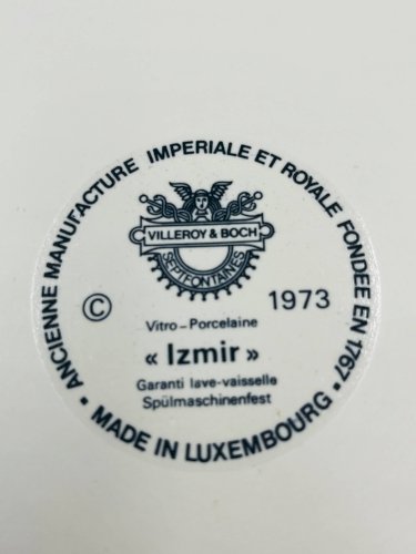 Soupière Villeroy & Boch Izmir décor oriental