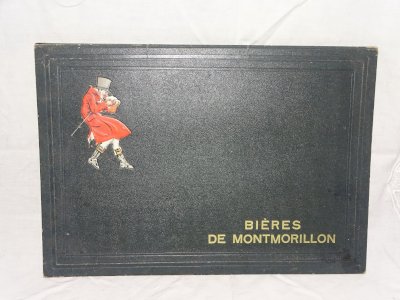 ADVERTISING PAD BRASSERIE MONTMORILLON EXPORT BEERS CANNED BEERS