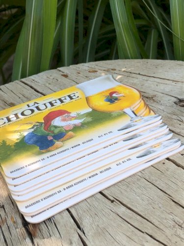 Sous verre publicitaires Chouffe