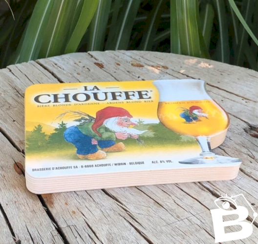 Sous verre publicitaires Chouffe