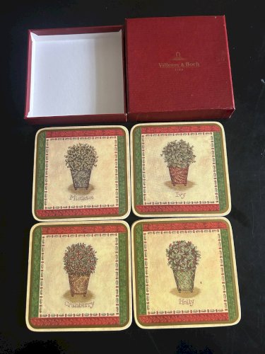 sous  verres Villeroy & Boch