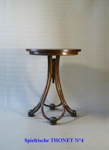 Spieltische, Table de jeu N°4 THONET, vers 1900