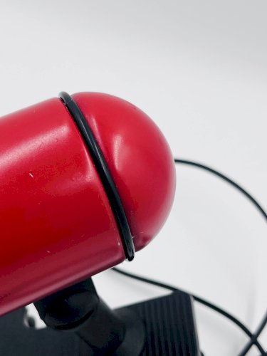Spot orientable vintage à pince, production européenne, années 1980