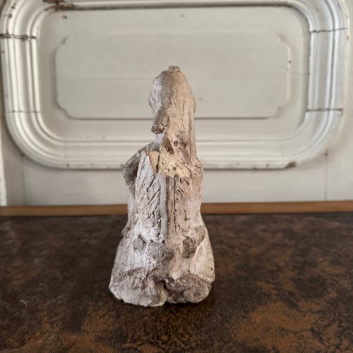 Statue à l'Antique femme drapée en terre cuite par Charles Filleul M3551