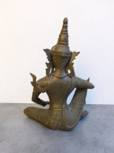 STATUE BOUDDHA HINDOU EN BRONZE N° 28