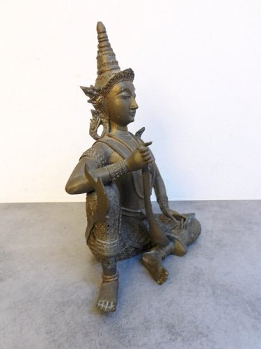 STATUE BOUDDHA HINDOU EN BRONZE N° 28