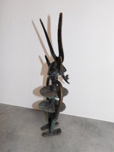 STATUE EN BRONZE AFRICAIN REF JAC