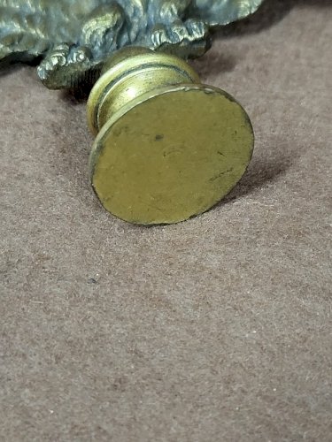 STATUE EN BRONZE AIGLE SUR SON SOCLE