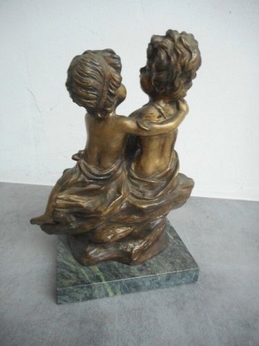 STATUE EN BRONZE AUGUSTE MOREAU