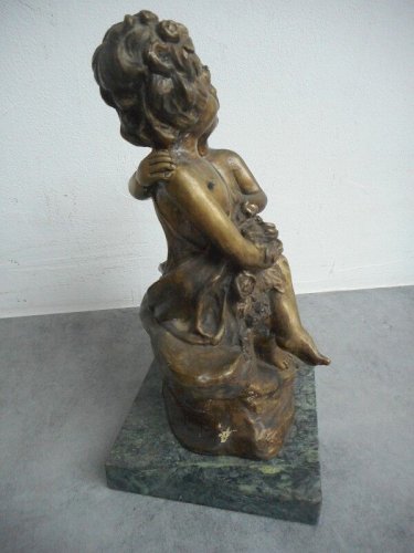 STATUE EN BRONZE AUGUSTE MOREAU